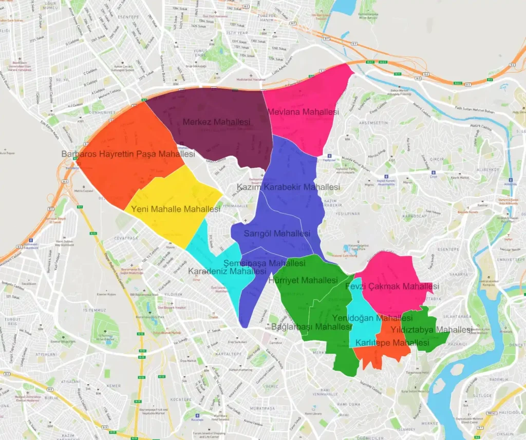 Gaziosmanpaşa Tüm Mahallelerine Hizmet Veriyoruz