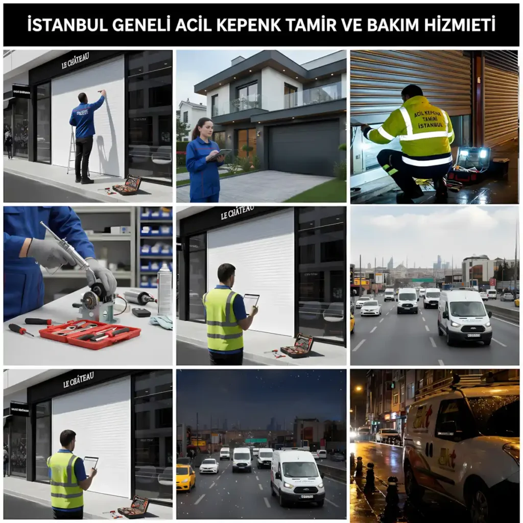 11 İlçede Profesyonel Kepenk Tamiri Ekiplerimiz