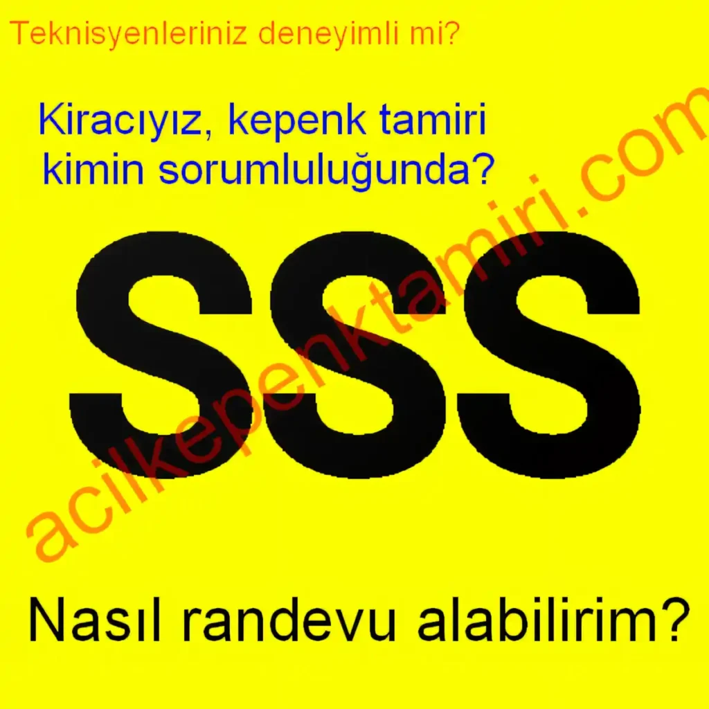 Kepenk Tamiri Hakkında En Çok Sorulan Sorular