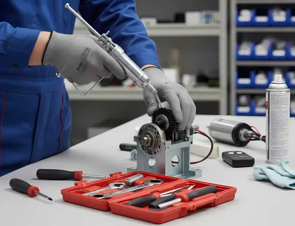 Kepenk Motor ve Mekanik Sistem Yağlama