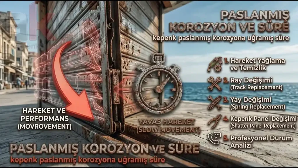 Deniz Kenarında Kepenk Bakımı – Korozyon ve Tuz Etkisine Karşı Önlemler