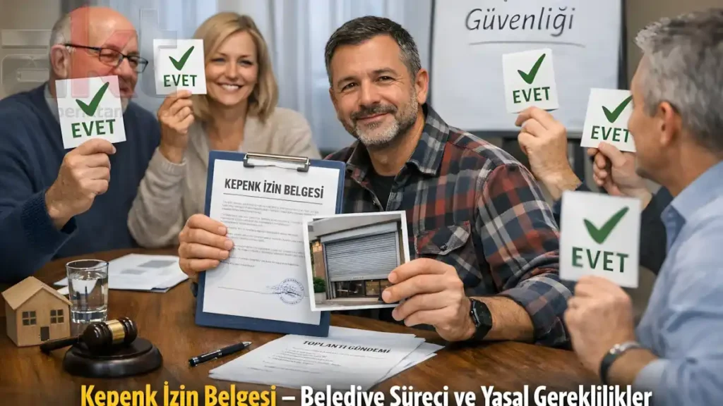 Kepenk Kurulumu İçin Bina Yönetimi Onayı