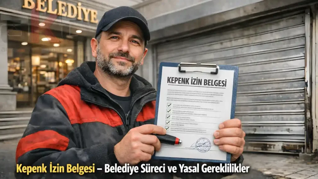 Kepenk İzin Belgesi – Belediye Süreci ve Yasal Gereklilikler