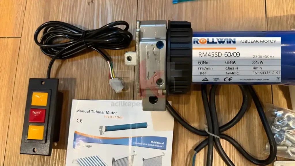 Otomatik Kepenk Motoru Montaj ve Bağlantı