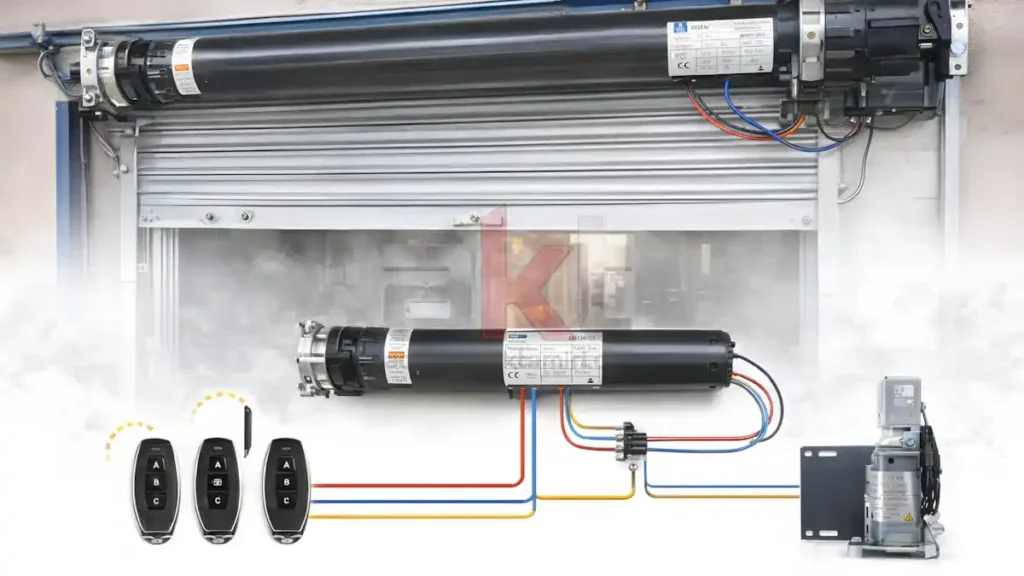 Otomatik Kepenk Motoru Montaj ve Bağlantı