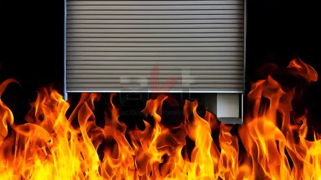 Yangın Güvenliği ve Kepenk Sistemleri – Acil Çıkış ve Otomatik Açılma